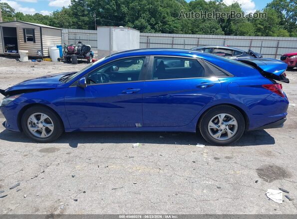 5NPLL4AGXMH050324 2021 HYUNDAI ELANTRA Blue 360 interior view