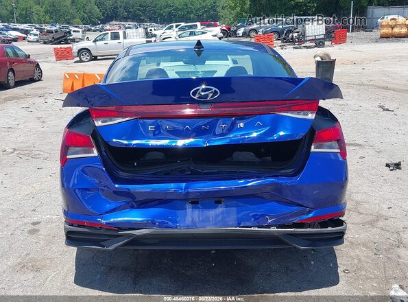 5NPLL4AGXMH050324 2021 HYUNDAI ELANTRA Blue 