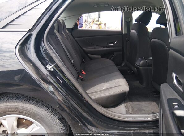 5NPLL4AGXNH060708 2022 HYUNDAI ELANTRA Черный Вид наклейки с VIN-кодом