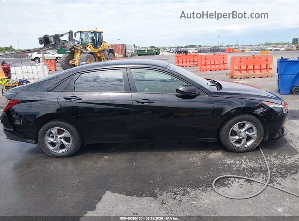5NPLL4AGXNH060708 2022 HYUNDAI ELANTRA Черный Вид спереди