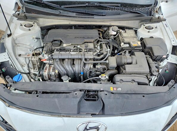 5NPLL4AGXPH089435 2023 HYUNDAI ELANTRA White უკანა სალონის ხედი