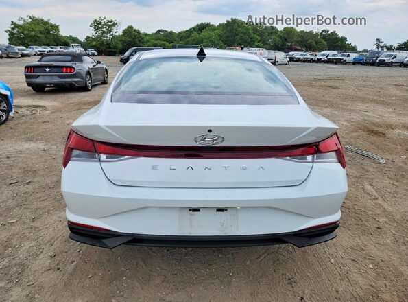 5NPLL4AGXPH089435 2023 HYUNDAI ELANTRA White უკანა ხედი