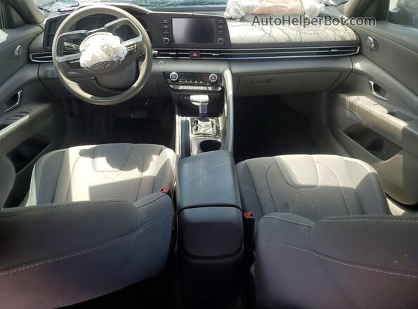 5NPLM4AG0MH004434 2021 HYUNDAI ELANTRA Gray Dashboard view