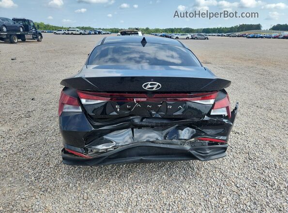 5NPLM4AG0MH036266 2021 HYUNDAI ELANTRA Black Հետևի տեսք