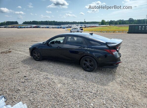 5NPLM4AG0MH036266 2021 HYUNDAI ELANTRA Black Հետևի ձախ