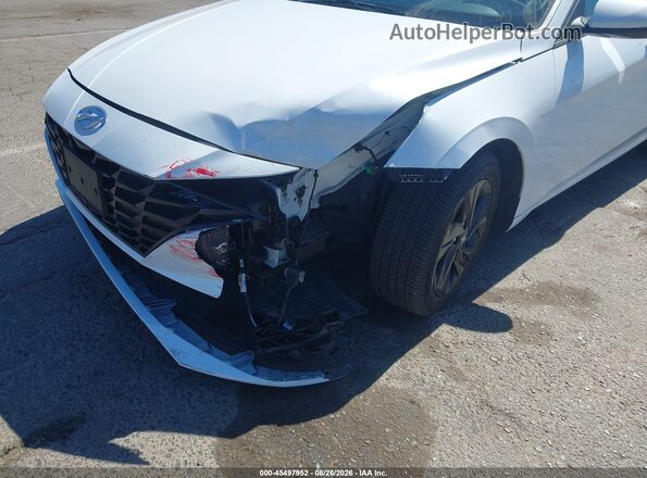 5NPLM4AG0NH065235 2022 HYUNDAI ELANTRA White წინა ხედი