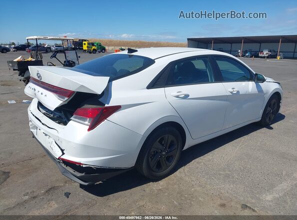 5NPLM4AG0NH065235 2022 HYUNDAI ELANTRA White უკანა მარჯვენა