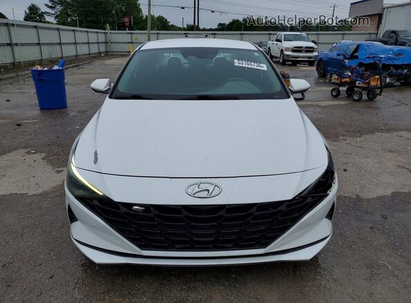 5NPLM4AG1MH007634 2021 HYUNDAI ELANTRA White Vista frontal