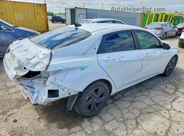 5NPLM4AG1MH008170 2021 HYUNDAI ELANTRA White Задня права чверть
