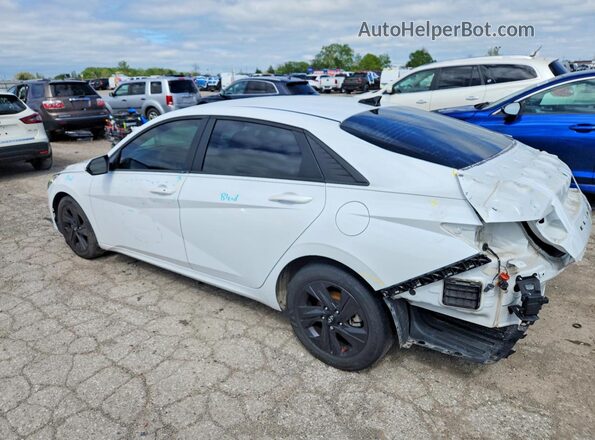 5NPLM4AG1MH008170 2021 HYUNDAI ELANTRA White Задня ліва чверть