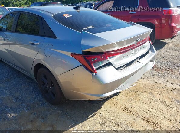 5NPLM4AG1MH011182 2021 HYUNDAI ELANTRA Silver Вид щитка приладів