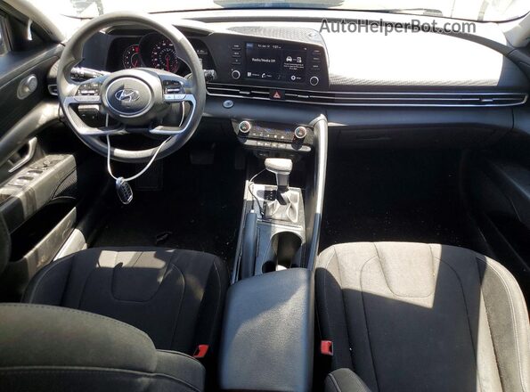 5NPLM4AG1MH049043 2021 HYUNDAI ELANTRA Gray 