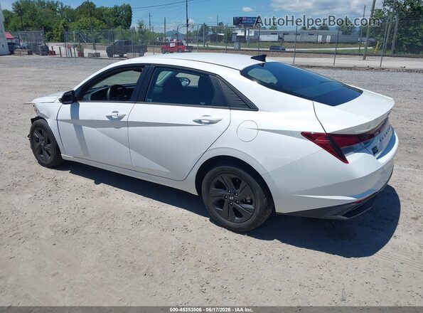 5NPLM4AG1NH067818 2022 HYUNDAI ELANTRA White Задня ліва чверть