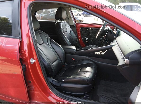 5NPLM4AG2MH000255 2021 HYUNDAI ELANTRA Red Вид салону спереду