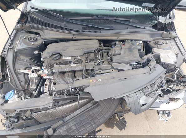 5NPLM4AG2MH003205 2021 HYUNDAI ELANTRA Black Вид ззаду