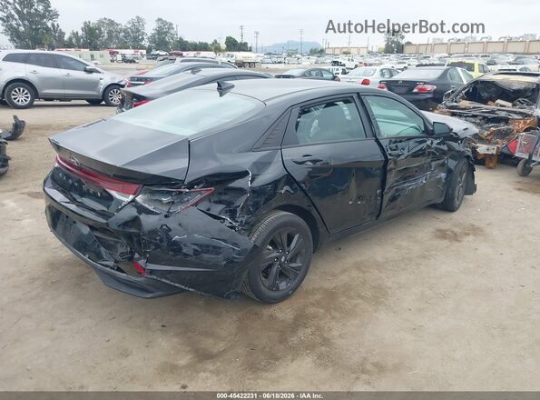 5NPLM4AG2MH003205 2021 HYUNDAI ELANTRA Black Задня права чверть