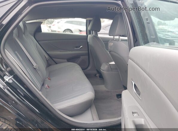 5NPLM4AG2MH003205 2021 HYUNDAI ELANTRA Black Вид наклейки з VIN-кодом