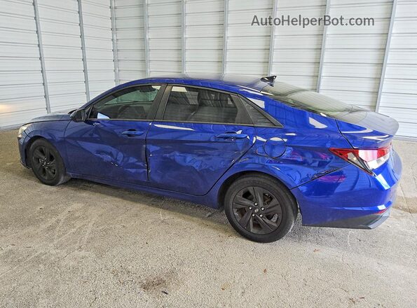 5NPLM4AG2MH036821 2021 HYUNDAI ELANTRA Синий 