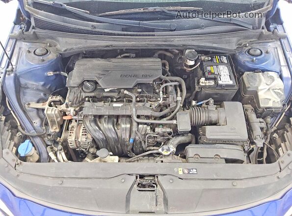 5NPLM4AG2MH036821 2021 HYUNDAI ELANTRA Синий 