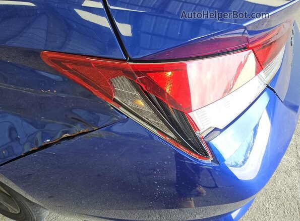 5NPLM4AG2MH036821 2021 HYUNDAI ELANTRA Синий 