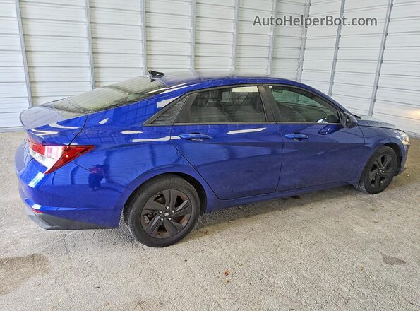 5NPLM4AG2MH036821 2021 HYUNDAI ELANTRA Синий 