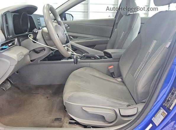 5NPLM4AG2MH036821 2021 HYUNDAI ELANTRA Синий 