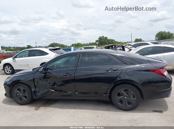 5NPLM4AG2NH053412 2022 HYUNDAI ELANTRA Black სალონის 360-გრადუსიანი ხედი
