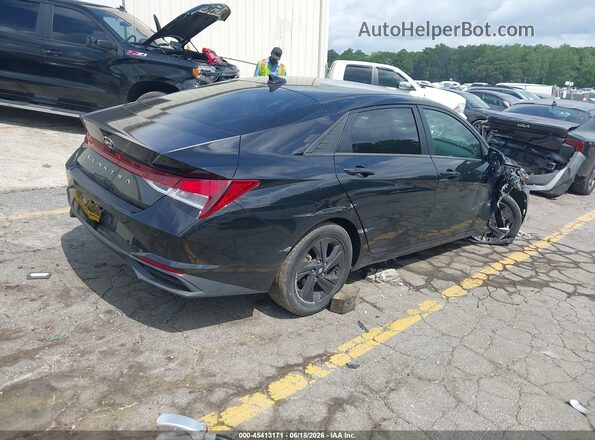 5NPLM4AG2NH077807 2022 HYUNDAI ELANTRA Gray Задня права чверть