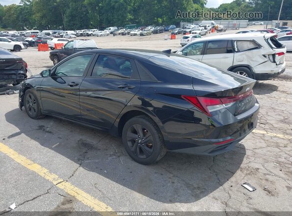 5NPLM4AG2NH077807 2022 HYUNDAI ELANTRA Gray Задня ліва чверть