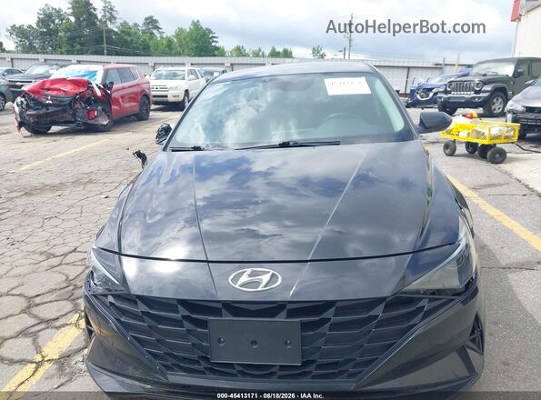 5NPLM4AG2NH077807 2022 HYUNDAI ELANTRA Gray Вид щитка приладів