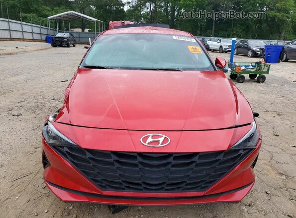 5NPLM4AG2PH114454 2023 HYUNDAI ELANTRA Red Դիմացի տեսք