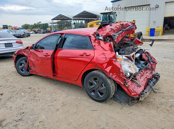 5NPLM4AG2PH114454 2023 HYUNDAI ELANTRA Red Հետևի ձախ