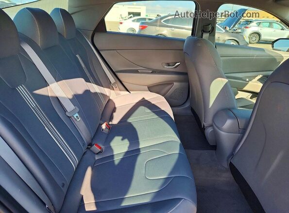5NPLM4AG3MH004296 2021 HYUNDAI ELANTRA Gray უკანა სავარძლების ხედი