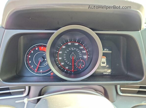 5NPLM4AG3MH004296 2021 HYUNDAI ELANTRA Gray ხელსაწყოთა პანელის ხედი