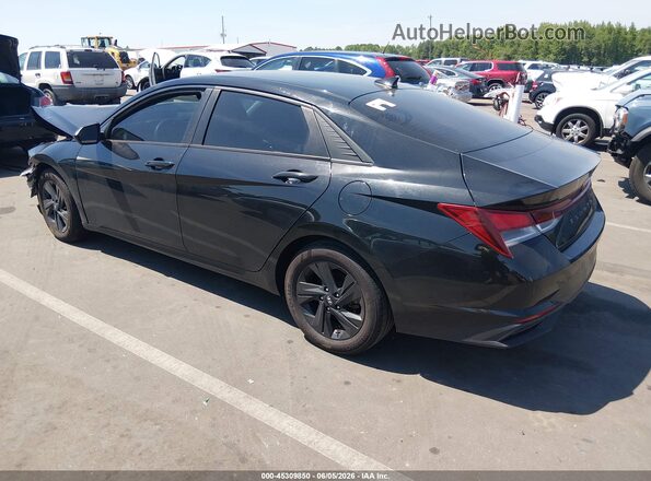 5NPLM4AG3MH014066 2021 HYUNDAI ELANTRA Black Rear left