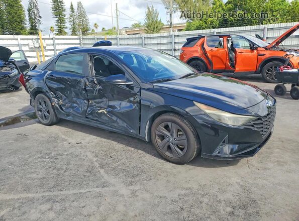 5NPLM4AG3MH024726 2021 HYUNDAI ELANTRA Black 