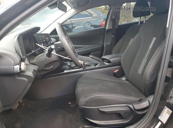 5NPLM4AG3MH025231 2021 HYUNDAI ELANTRA Black Vista interior delantera