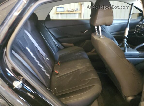 5NPLM4AG3MH025231 2021 HYUNDAI ELANTRA Black Vista de los asientos traseros
