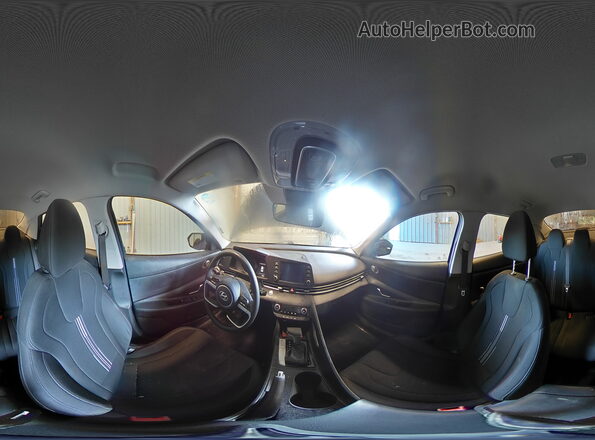5NPLM4AG3MH025231 2021 HYUNDAI ELANTRA Black Vista de la etiqueta del VIN