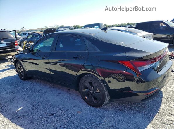 5NPLM4AG3MH027514 2021 HYUNDAI ELANTRA Black Հետևի ձախ