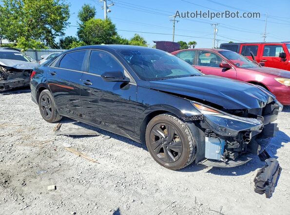 5NPLM4AG3MH027514 2021 HYUNDAI ELANTRA Black Առջևի աջ