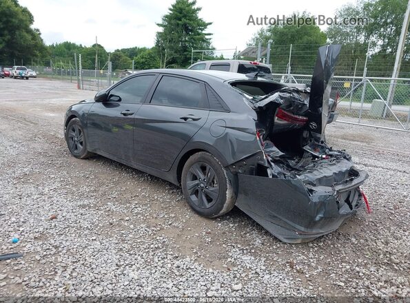 5NPLM4AG3NH070834 2022 HYUNDAI ELANTRA Gray Tył lewy