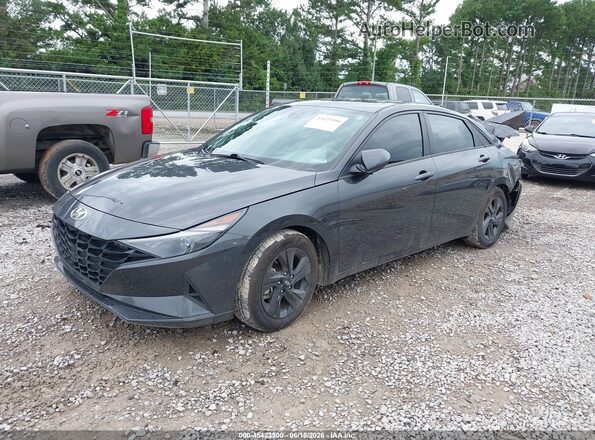 5NPLM4AG3NH070834 2022 HYUNDAI ELANTRA Gray Przód lewy