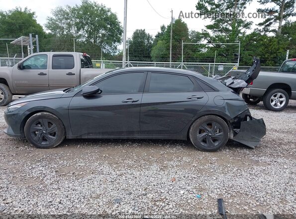 5NPLM4AG3NH070834 2022 HYUNDAI ELANTRA Gray Widok wnętrza 360 stopni