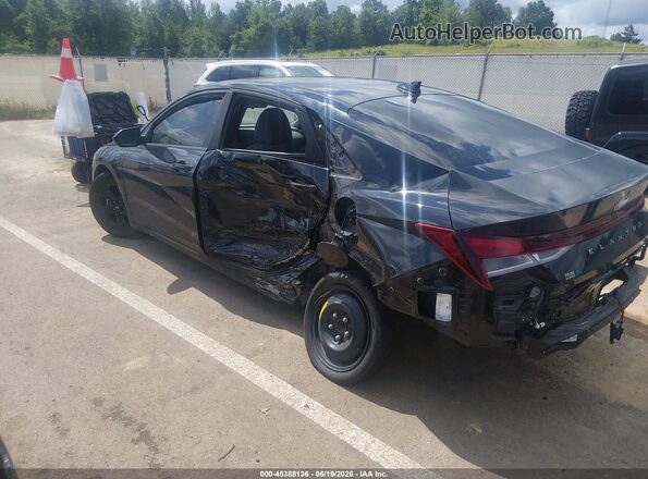 5NPLM4AG3PH101129 2023 HYUNDAI ELANTRA Black Դիմացի տեսք