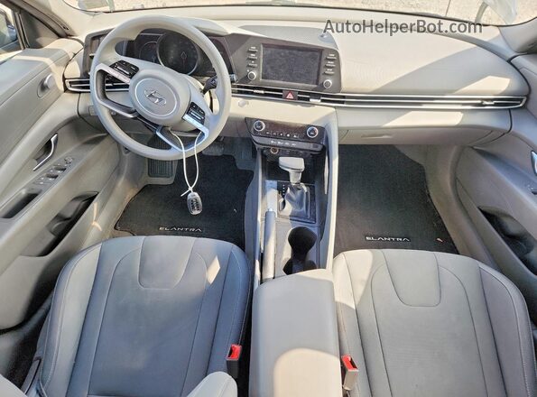 5NPLM4AG3PH106539 2023 HYUNDAI ELANTRA Black Widok deski rozdzielczej