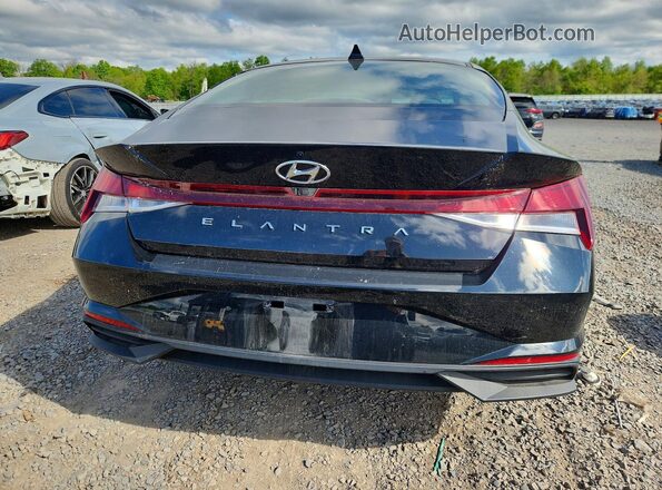 5NPLM4AG3PH106539 2023 HYUNDAI ELANTRA Black Widok z tyłu