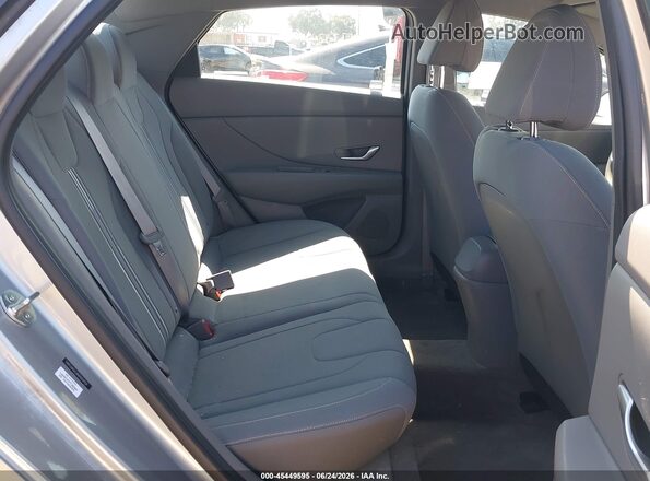 5NPLM4AG4MH004954 2021 HYUNDAI ELANTRA Gray Widok naklejki z numerem VIN