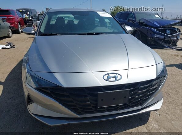 5NPLM4AG4MH004954 2021 HYUNDAI ELANTRA Gray Widok wnętrza z tyłu