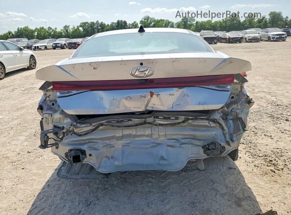 5NPLM4AG4MH030230 2021 HYUNDAI ELANTRA Silver Vista trasera
